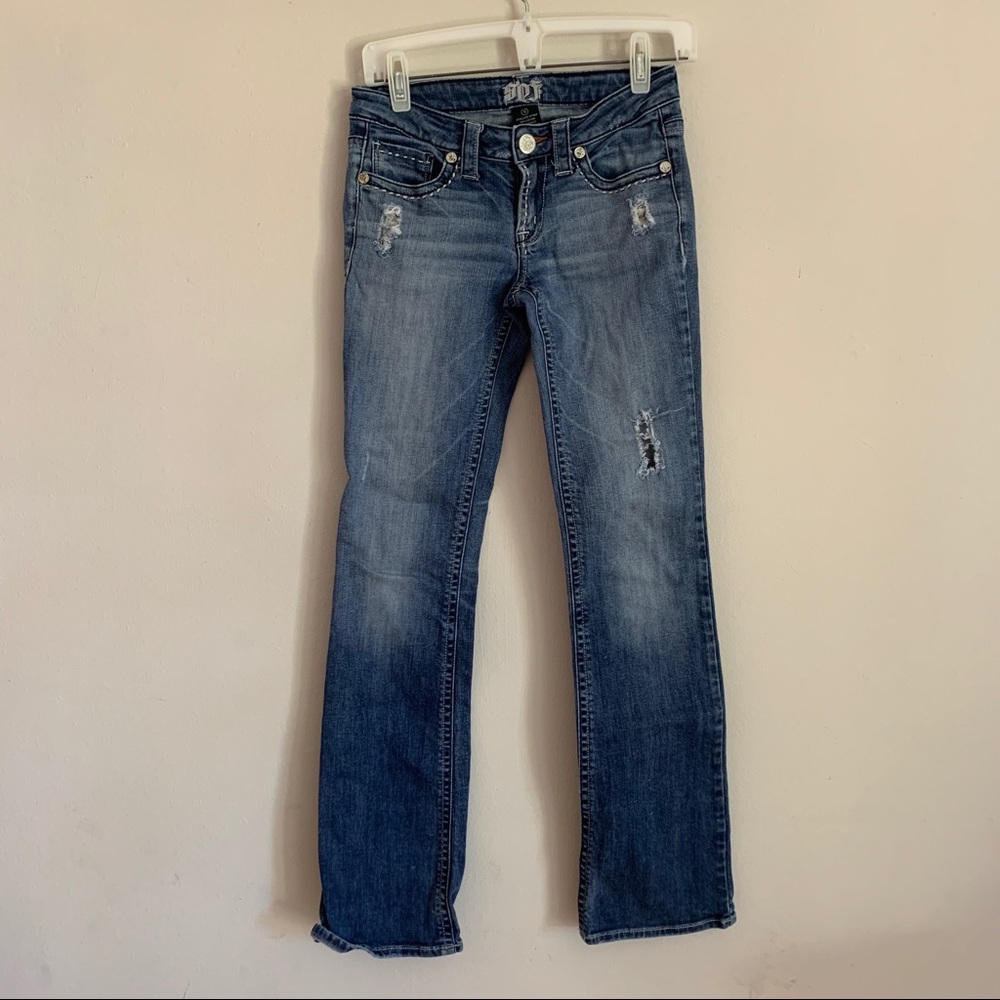 SPF Distressed Denim Jeans